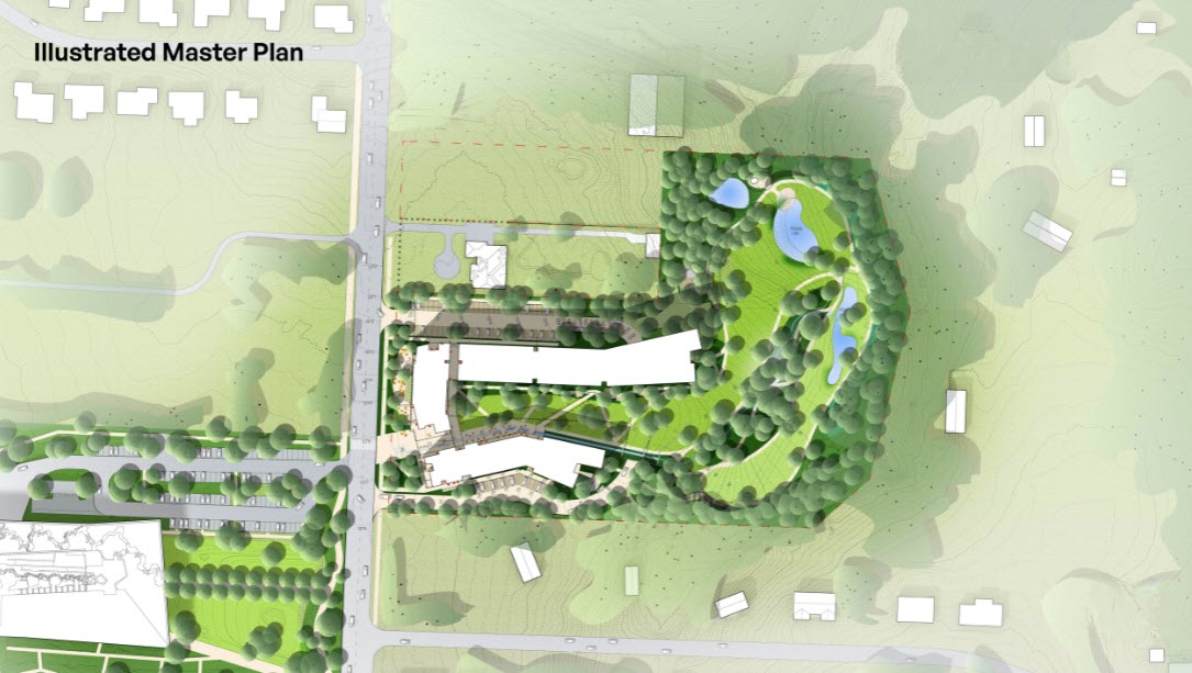 Campus housing illustrated master plan